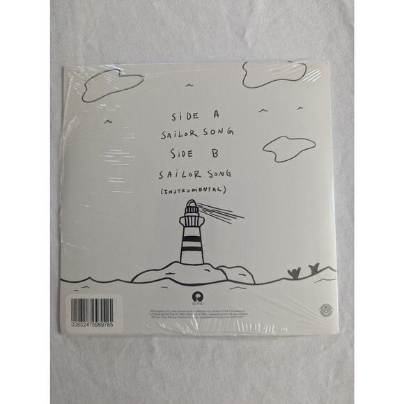 Gigi Perez Signed Sailor Song Cover 7” Vinyl Sealed Brand New Full Signature - Picture 3 of 12